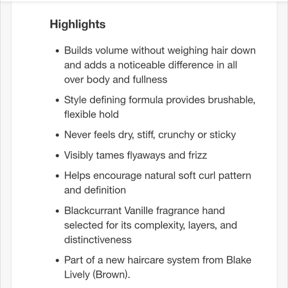 Blake Brown Glam Mousse Blackcurrant Vanille NEW - Picture 7 of 7